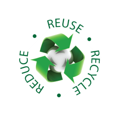 environnemental logo representing ADIOS herbicide reusable packaging